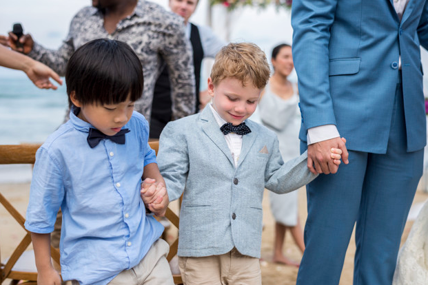 Come includere i bambini nella cerimonia di nozze
